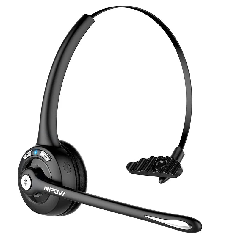 1/2 pack Mpow Pro Office Wireless Bluetooth V5.0 headphone With Microphone 13H Talking Time For Driver Call Center Skype Office 1PCS HTB1tAamX8Cw3KVjSZFuq6AAOpXap Amrit Store